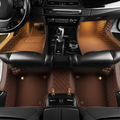 Brown Sophisticated Hot-Pressed Car Mats AudiQ7 2005-2015