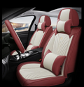 Universal Fit Premium Full-Leather Car Seat Covers
